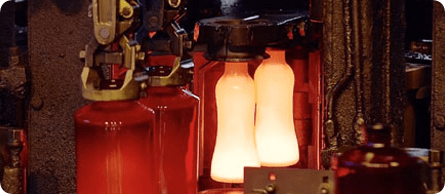 The most advanced glass bottle manufacturing machine in China