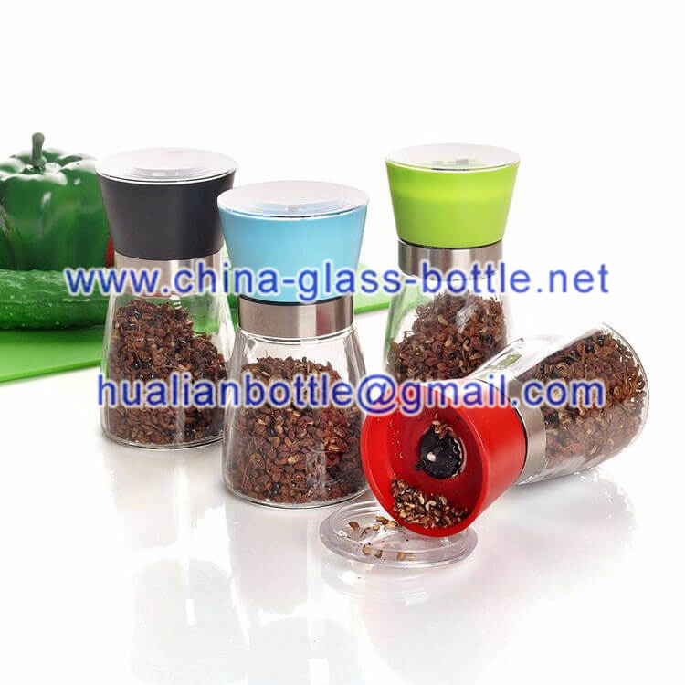 salt shaker and pepper grinder