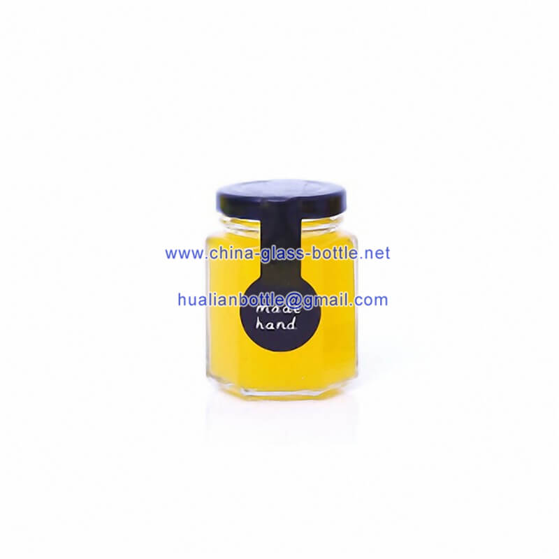 85ml glass honey jars