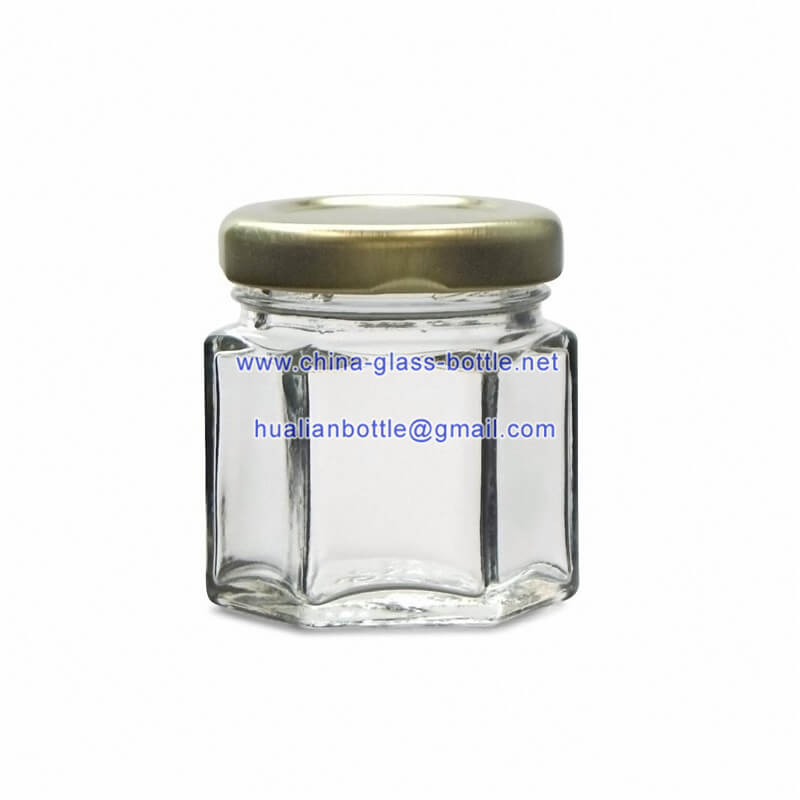 45ml glass honey jars with lids