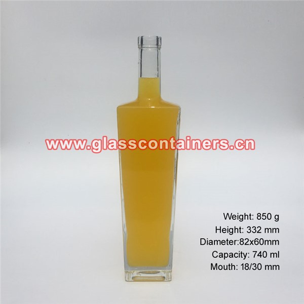 Vodka bottles