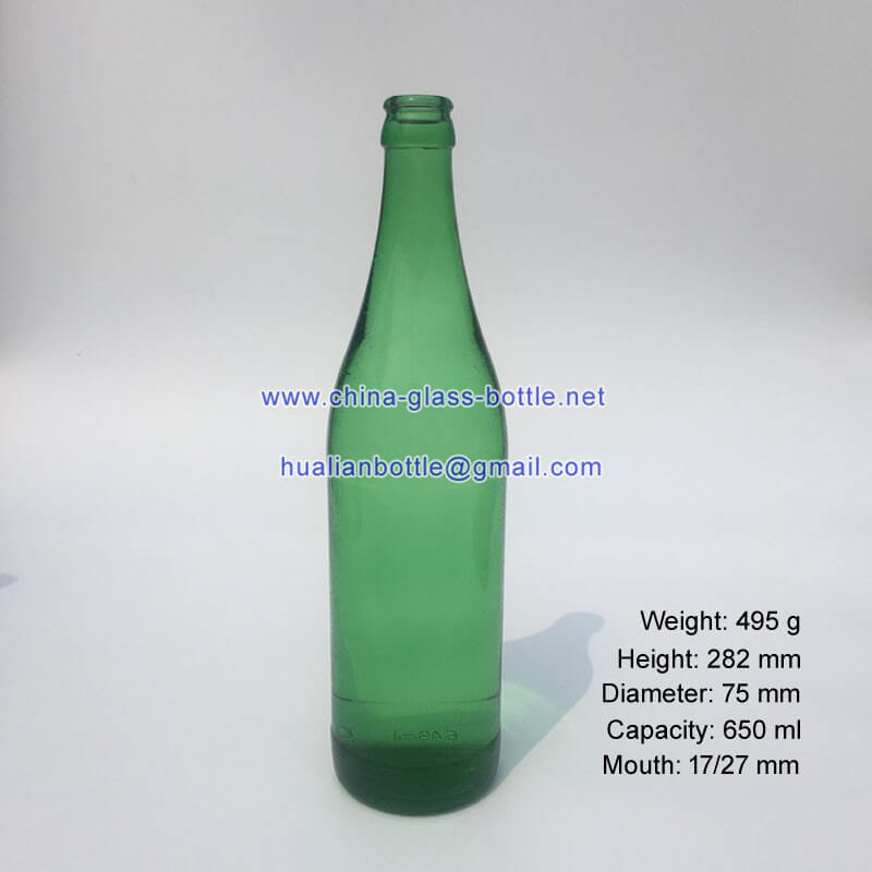 650ml beer bottle