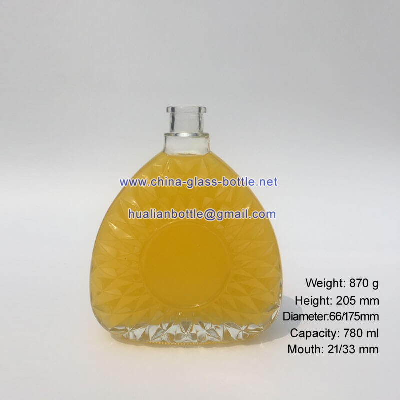 780ml liquor bottle