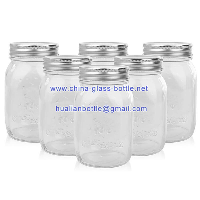 16oz mason jar with lid