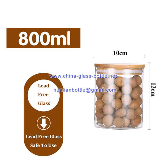 800ml storage jars