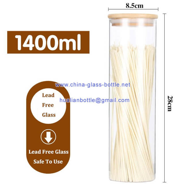 1400ml galss storage jar