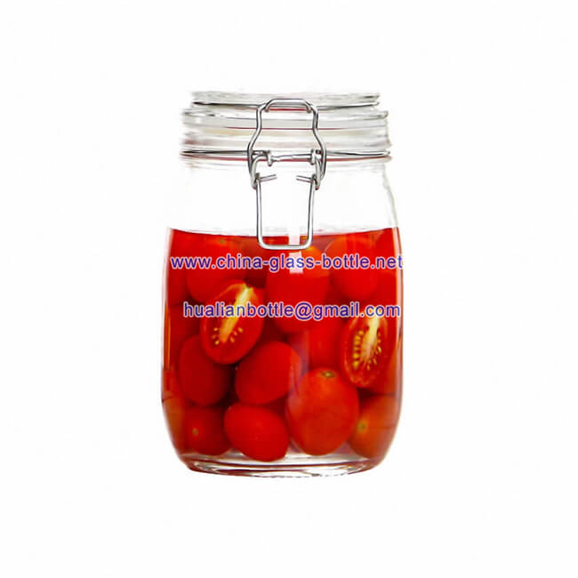 1000ml round storage jar