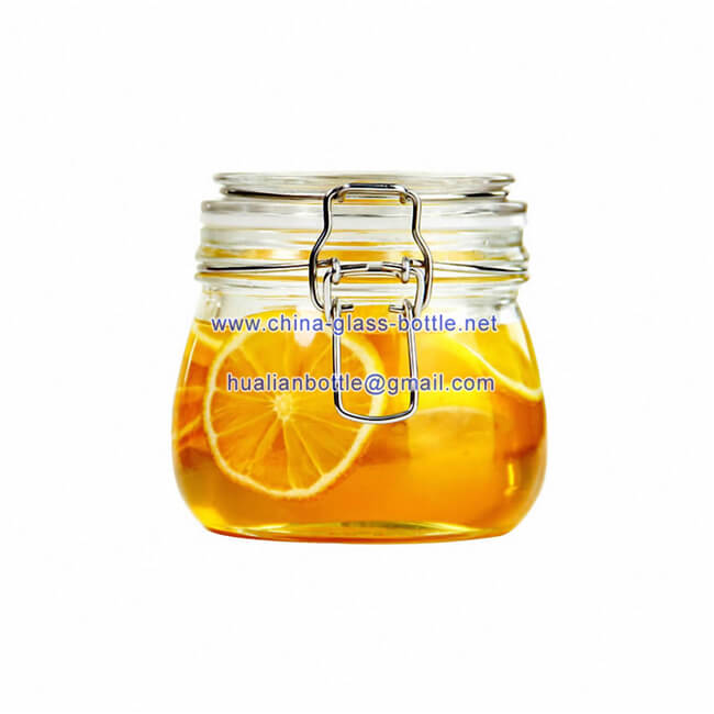 500ml round storage jar