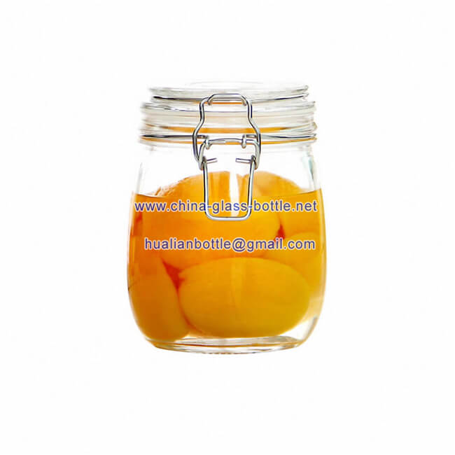 700ml round storage jar