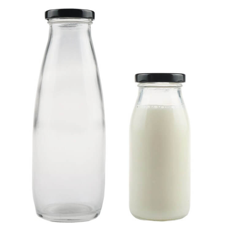 500ml glass milk bottle