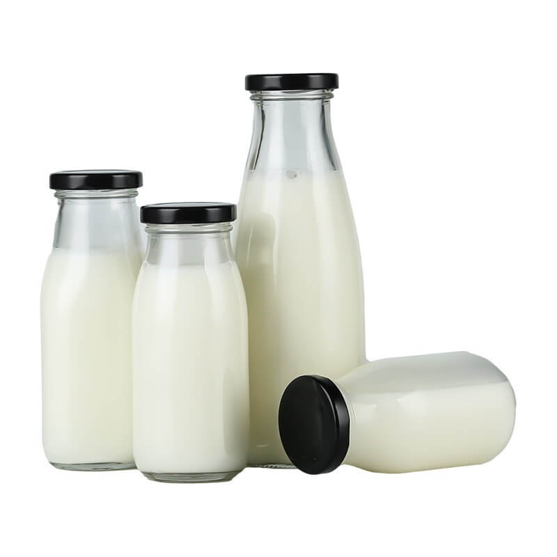 Glass Milk Bottle