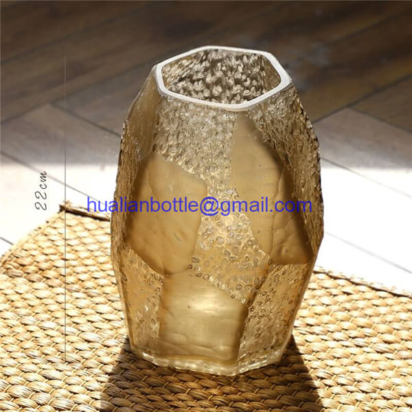Crystal Sorcerer Geometry Thickened Glass Vase