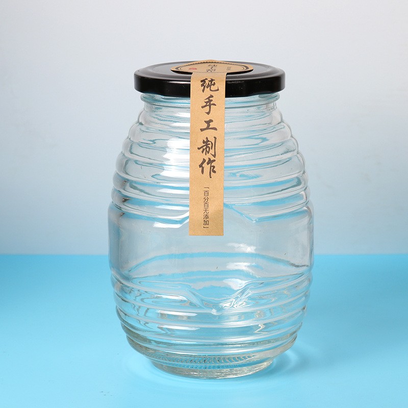 750ml Threaded honey jar