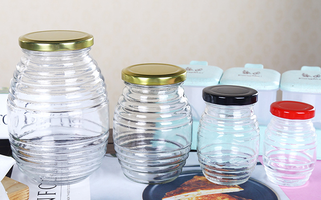 Threaded honey jar,Threaded honey jar wholesale
