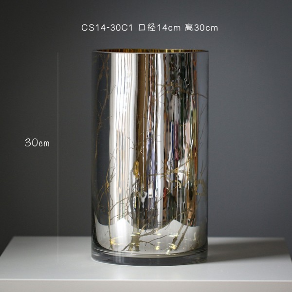 New Chinese style Nordic style glass vase