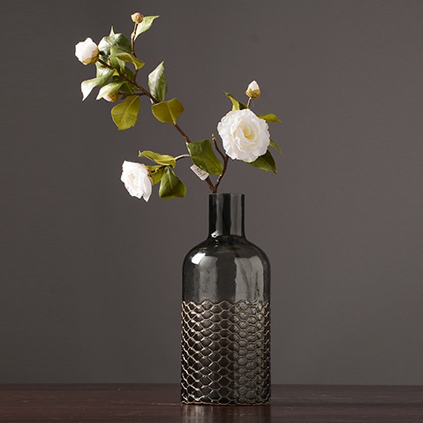 Glass vase home decoration