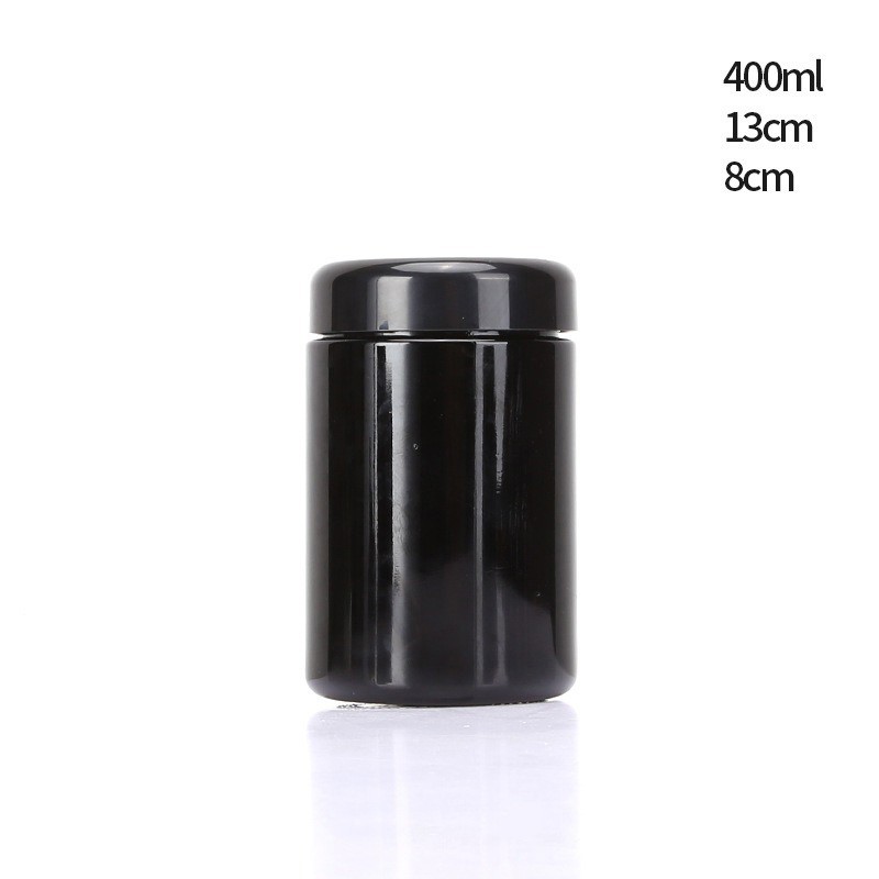 Dark Glass Jar for Hemp Packaging
