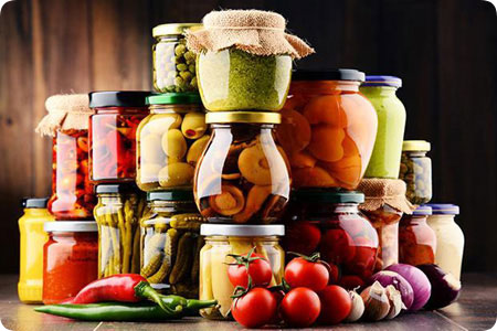 Food Glass Jars
