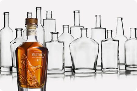 Glass Vodka Bottle